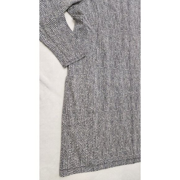 Athleta Delancey Textured Dress Black & White 3X - Picture 6 of 10